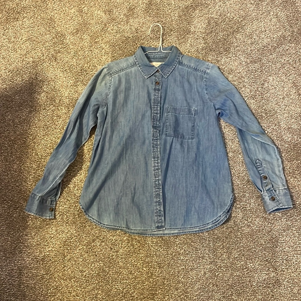 Chambray shirt from The Loft